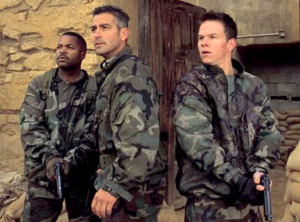 Ice Cube, George Clooney, Mark Wahlberg, Three Kings Ice Cube, George Clooney, Mark Wahlberg, Three Kings